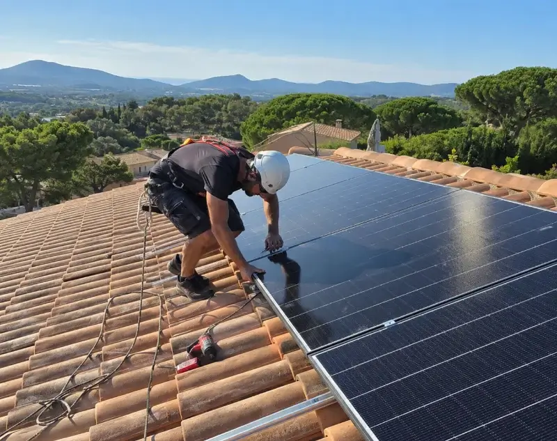 Installateur panneaux solaires Saint-Aubin-de-Lanquais — pose photovoltaïque sur toiture